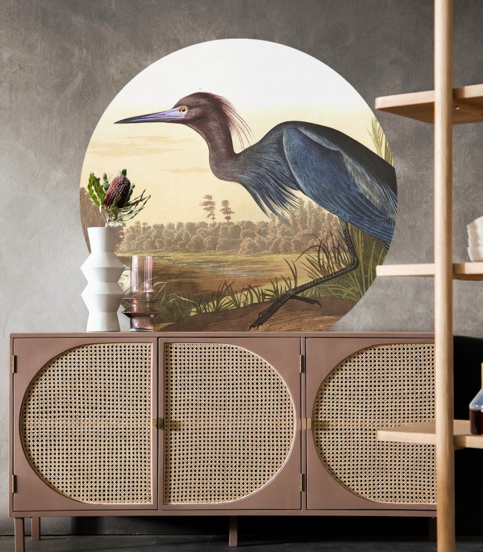 Dots Bird grass - Wallcolors - Ekskluzywne Tapety