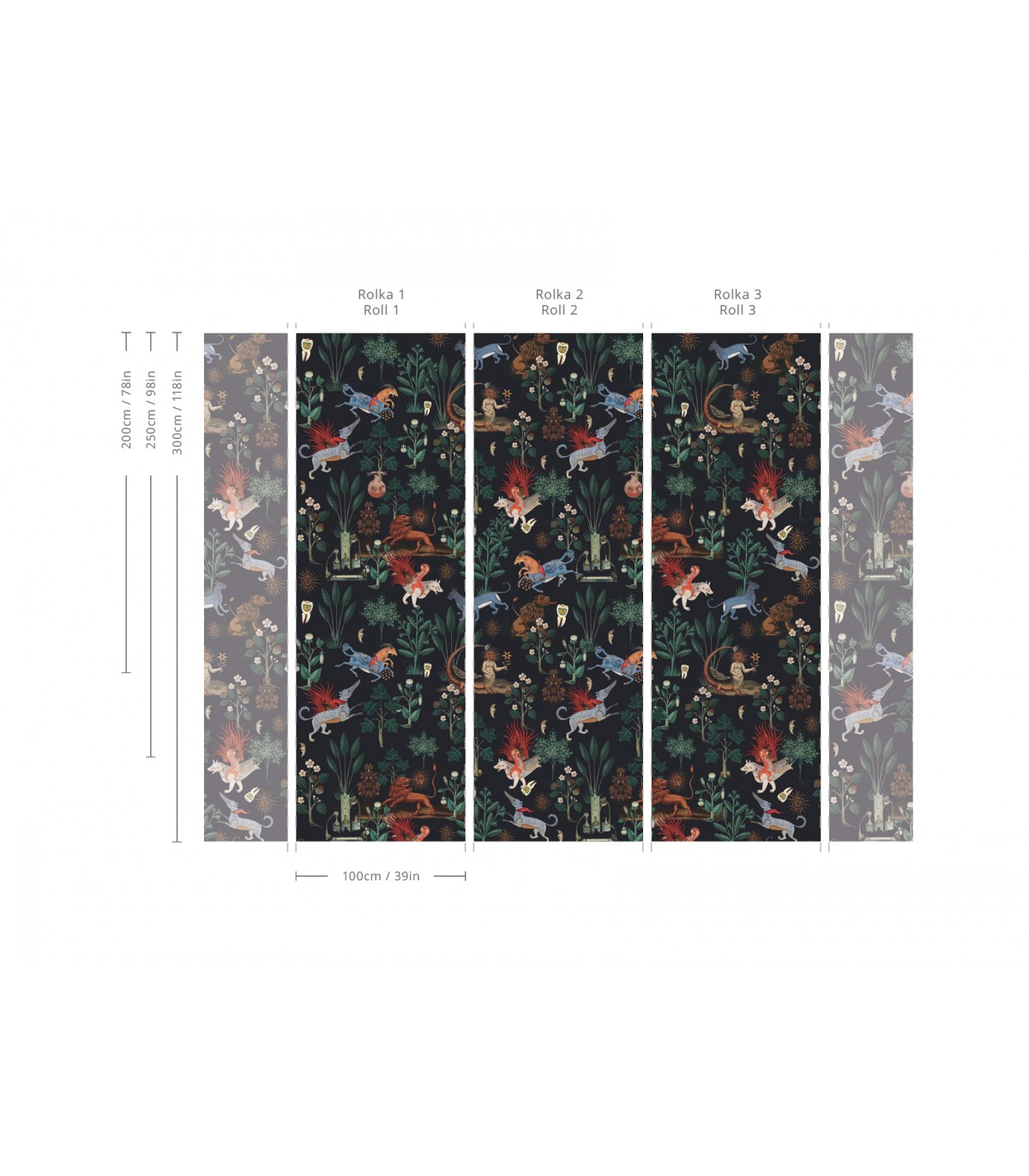 Tapeta Botanic Beast - Wallcolors - Ekskluzywne Tapety